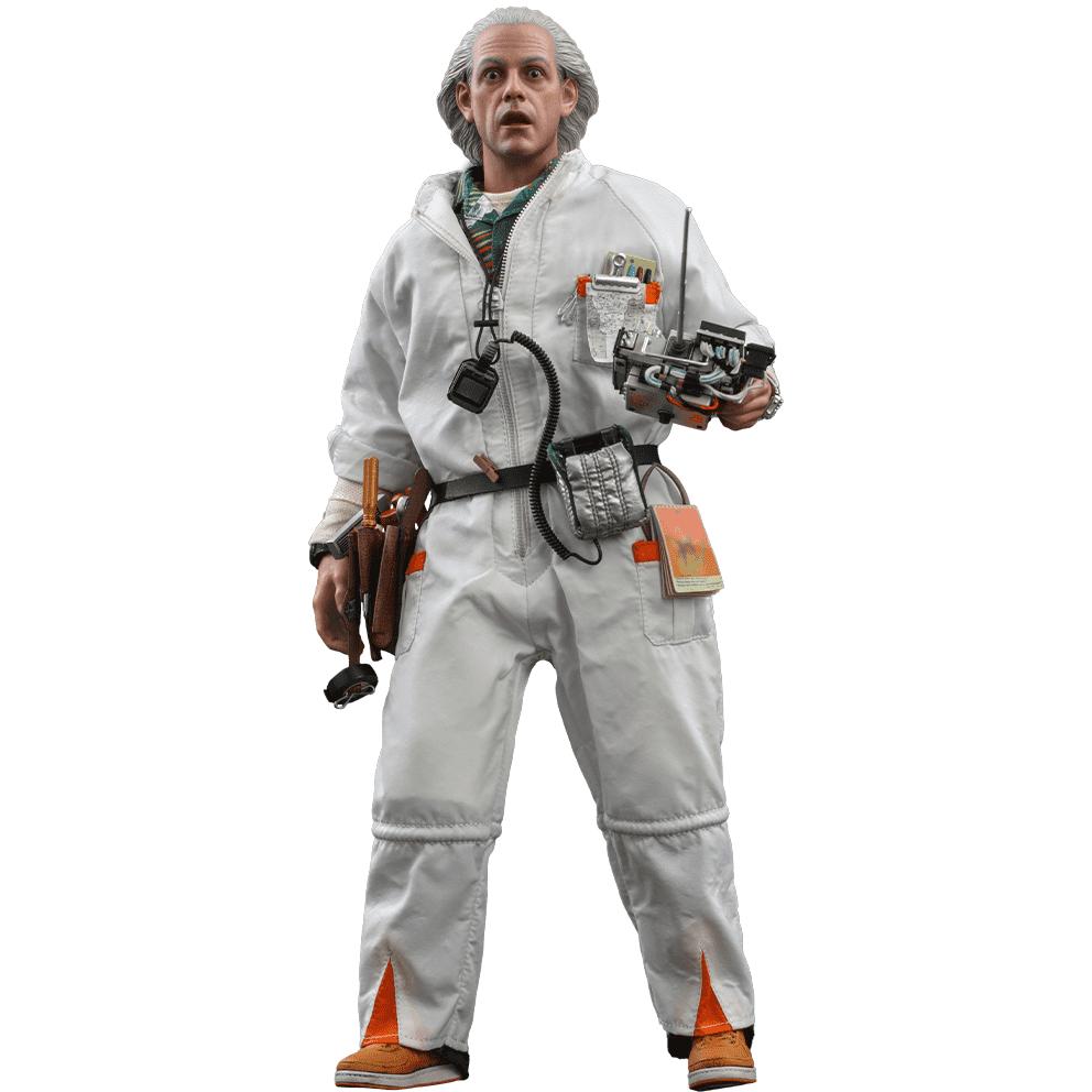 Hot Toys Back to the Future Doc Brown (Standard Version) 1:6 Scale Collectible Figure by MyHackerTech