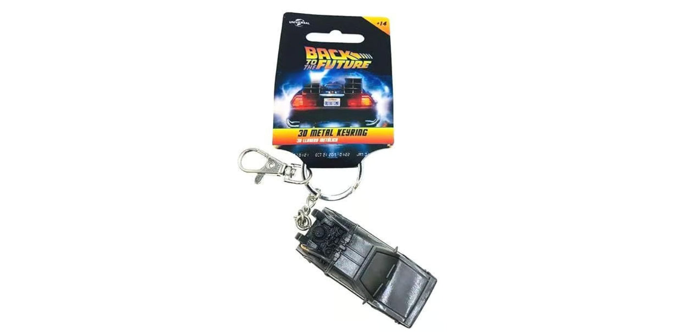 Back to the Future DeLorean 3D Keyring by MyHackerTech