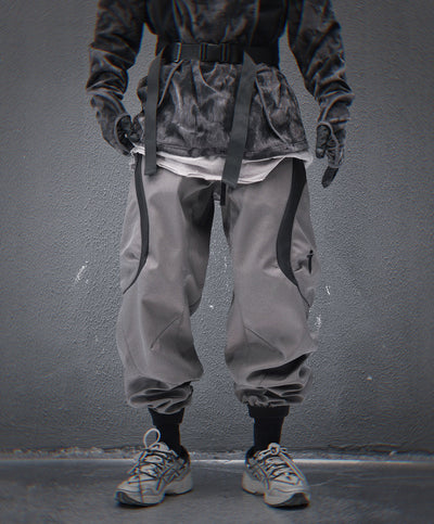HiP44 Grey Alien Tech Joggers by MyHackerTech