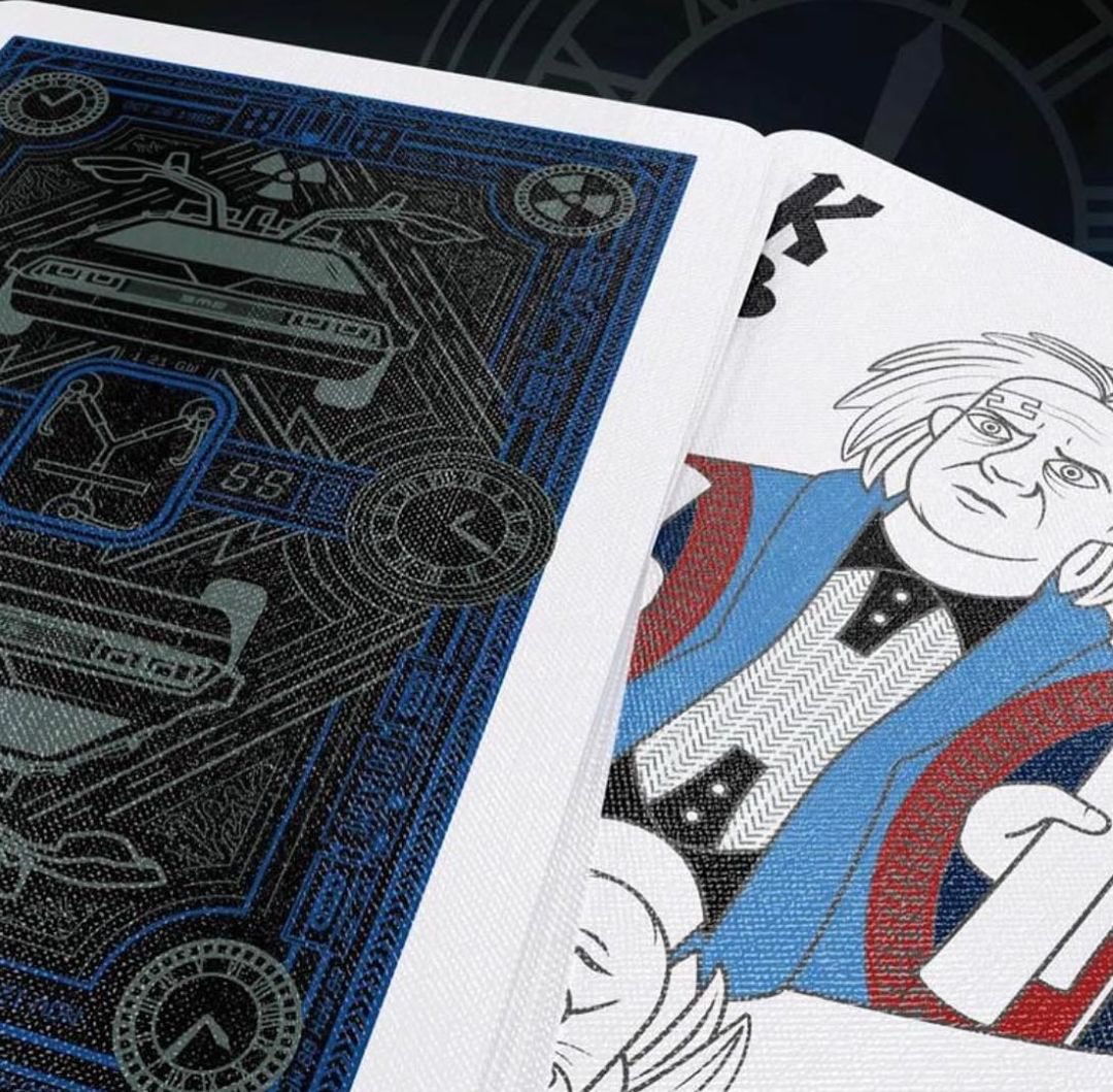 Bicycle® Back to the Future Playing Cards by MyHackerTech