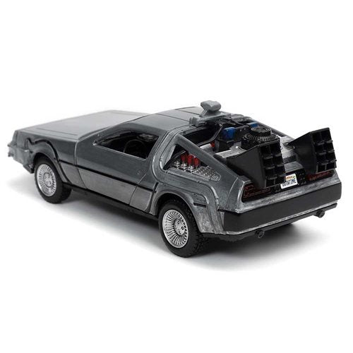 Back to the Future die-cast 1:32 scale "Hollywood Rides" DeLorean Time Machine by MyHackerTech