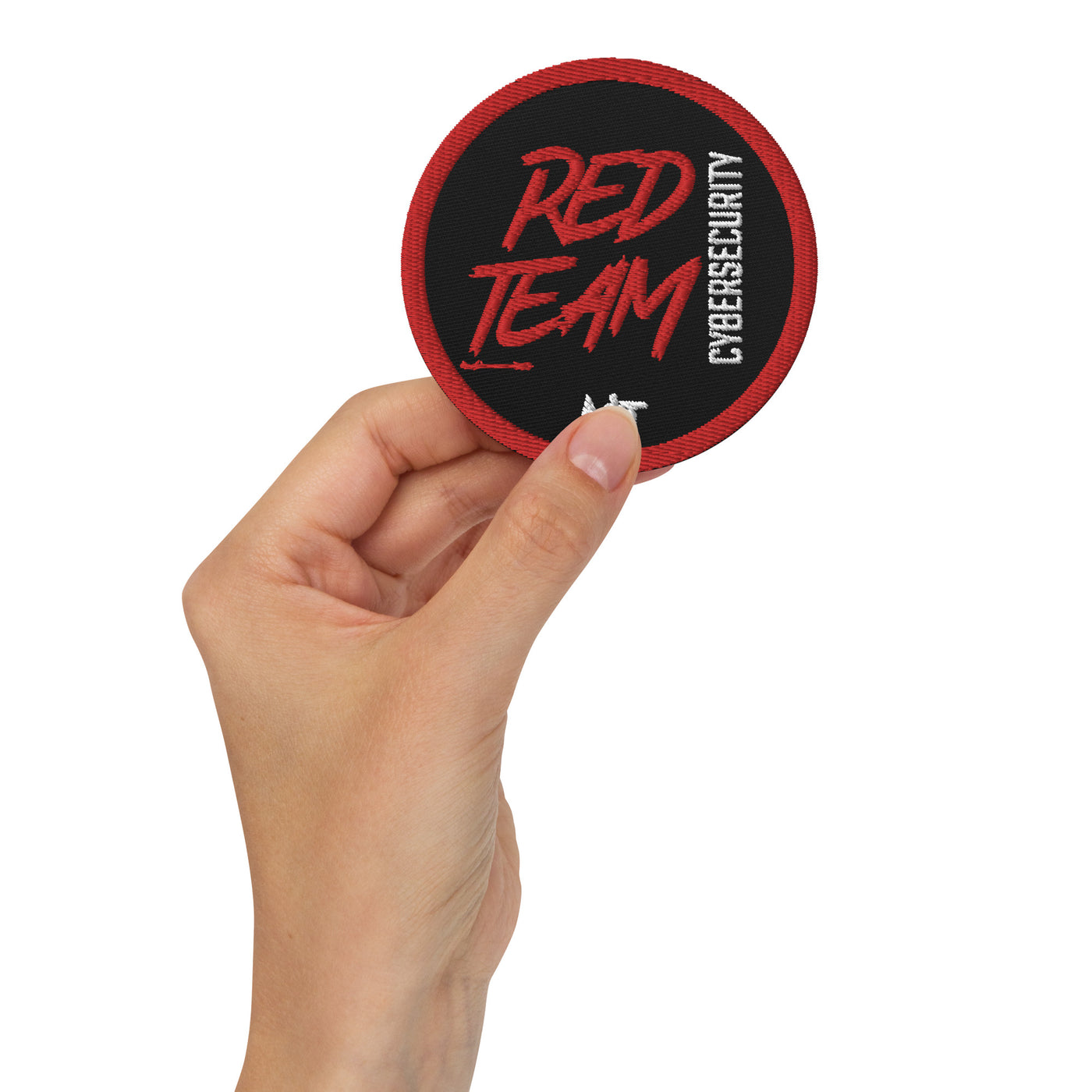 Cyber Security Red Team V6 - Embroidered patches