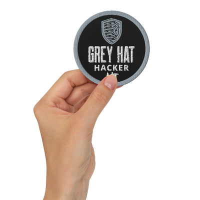 Grey Hat Hacker V4 - Embroidered patches