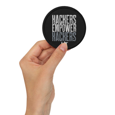 Hackers Empower Hackers V1 - Embroidered patches