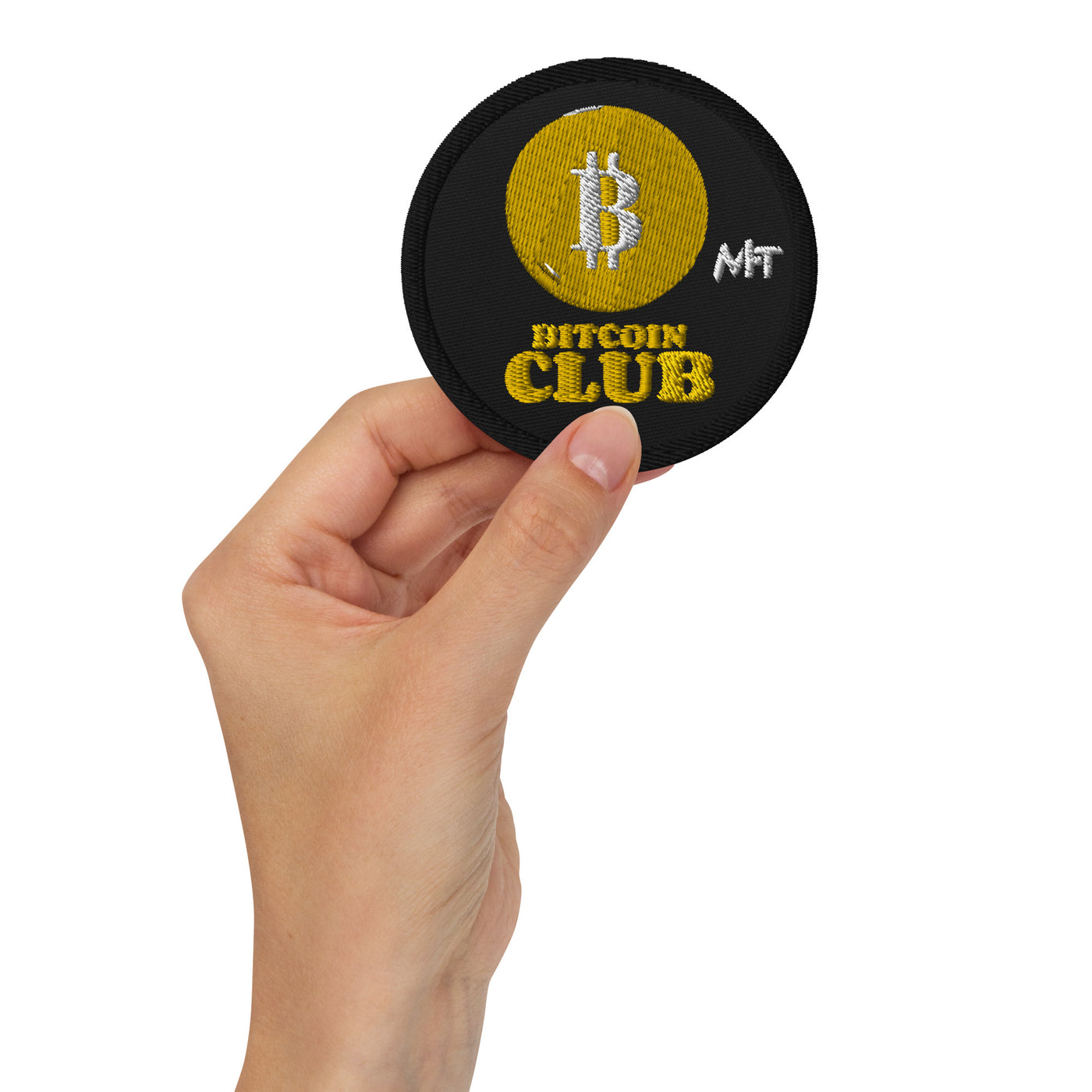 BITCOIN CLUB V1 - Embroidered patches