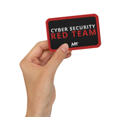 Cyber Security Red Team - Embroidered patches