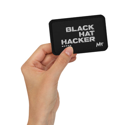 Black Hat Hacker V6 - Embroidered patches
