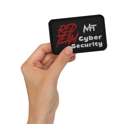Cyber Security Red Team V10 - Embroidered patches