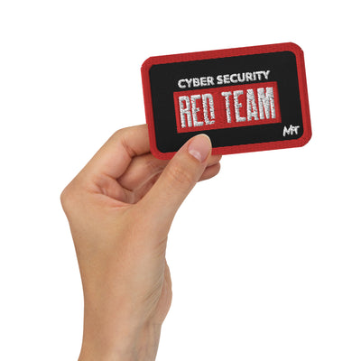 Cyber Security Red Team V1 - Embroidered patches