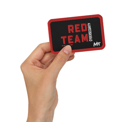 Cyber Security Red Team V7 - Embroidered patches