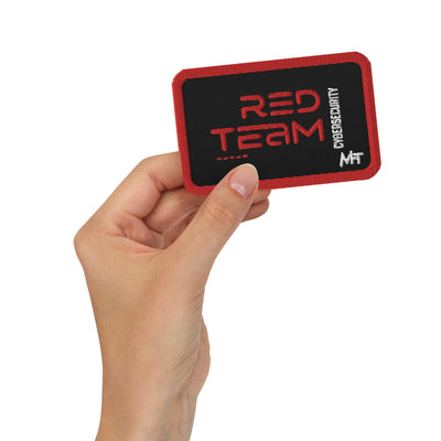 Cyber Security Red Team V11 - Embroidered patches