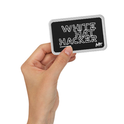 White Hat Hacker - Embroidered patches