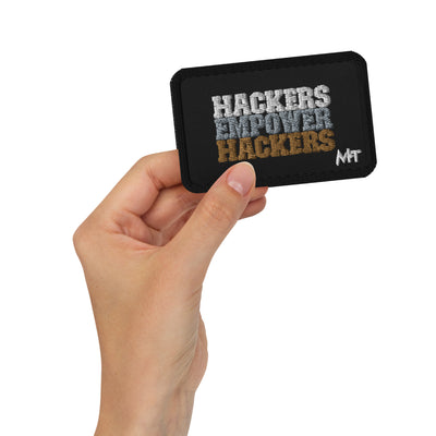 Hackers Empower Hackers V2 - Embroidered patches