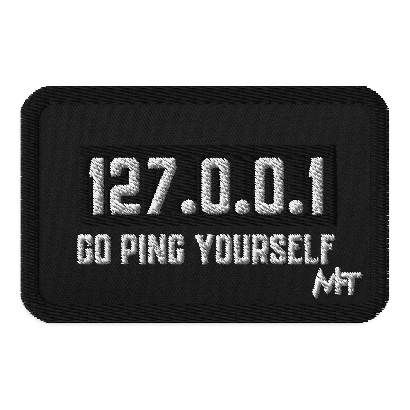 Go ping yourself - Embroidered patches