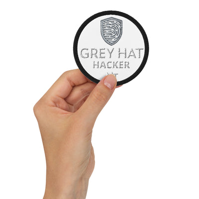 Grey Hat Hacker V1 - Embroidered patches