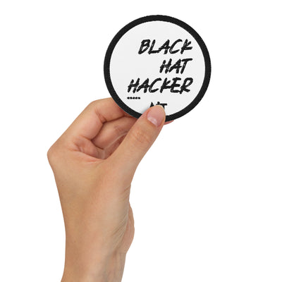 Black Hat Hacker V10 - Embroidered patches