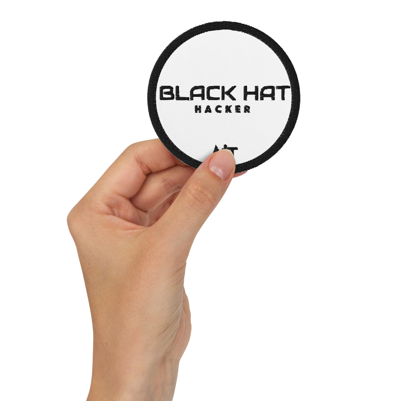 Black Hat Hacker V17 - Embroidered patches