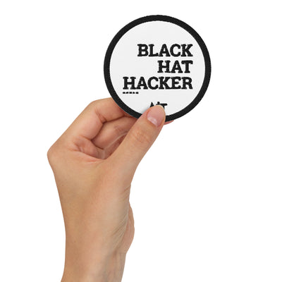 Black Hat Hacker V8 - Embroidered patches