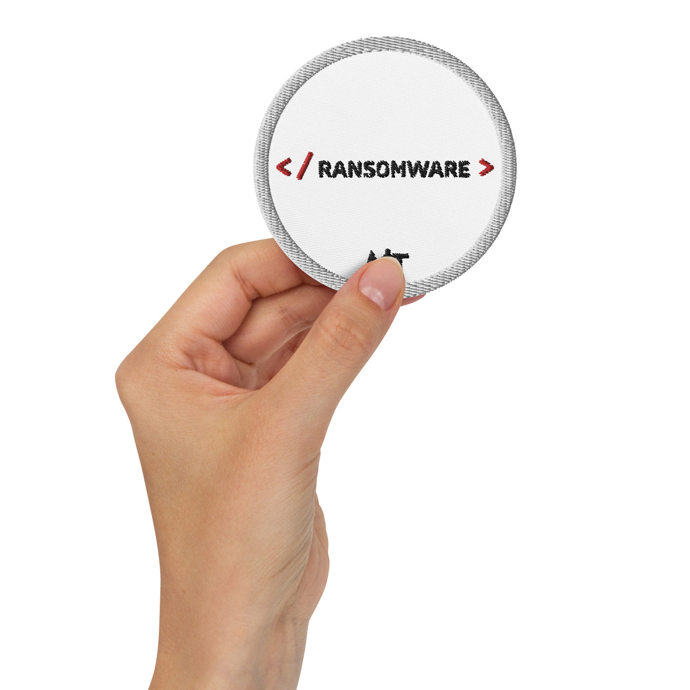 Ransomware - Embroidered patches