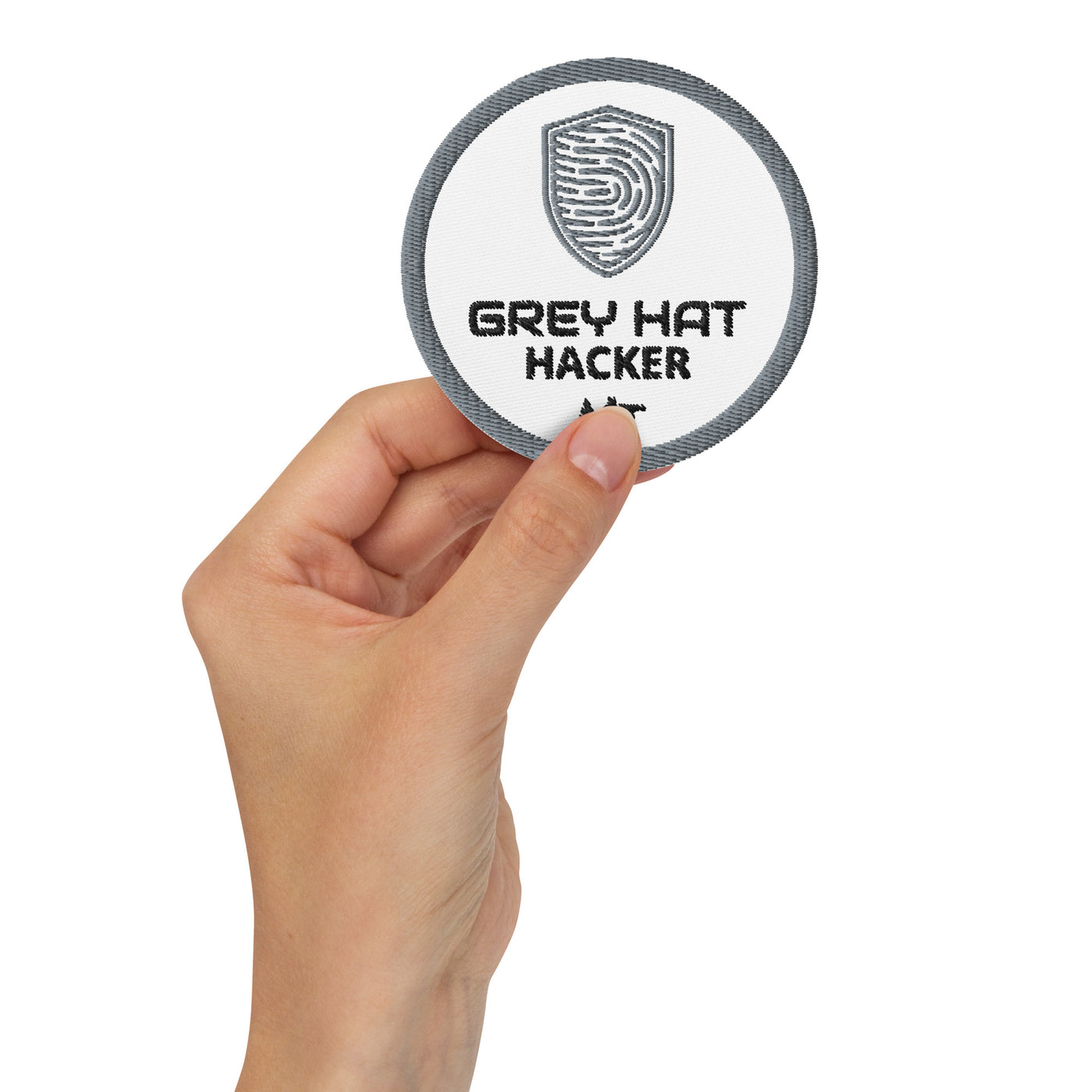 Grey Hat Hacker V2 - Embroidered patches