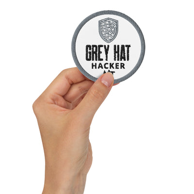 Grey Hat Hacker V4 - Embroidered patches