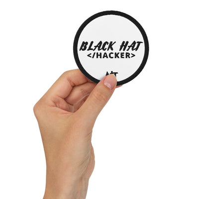Black Hat Hacker V2 - Embroidered patches