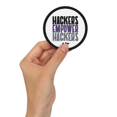 Hackers Empower Hackers - Embroidered patches