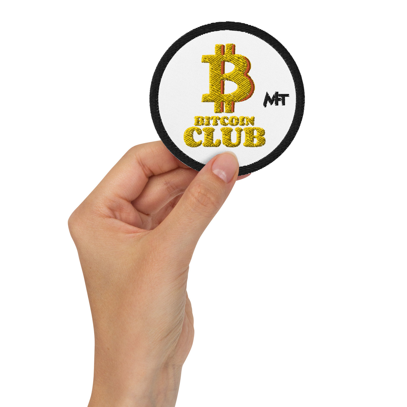 BITCOIN CLUB V5 - Embroidered patches