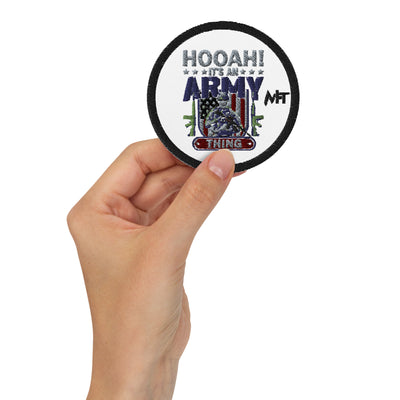 HOOAH! It's an Army thing you wouldn't understand - Embroidered patches
