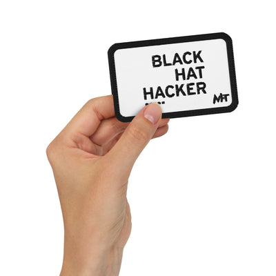 Black Hat Hacker V11 - Embroidered patches