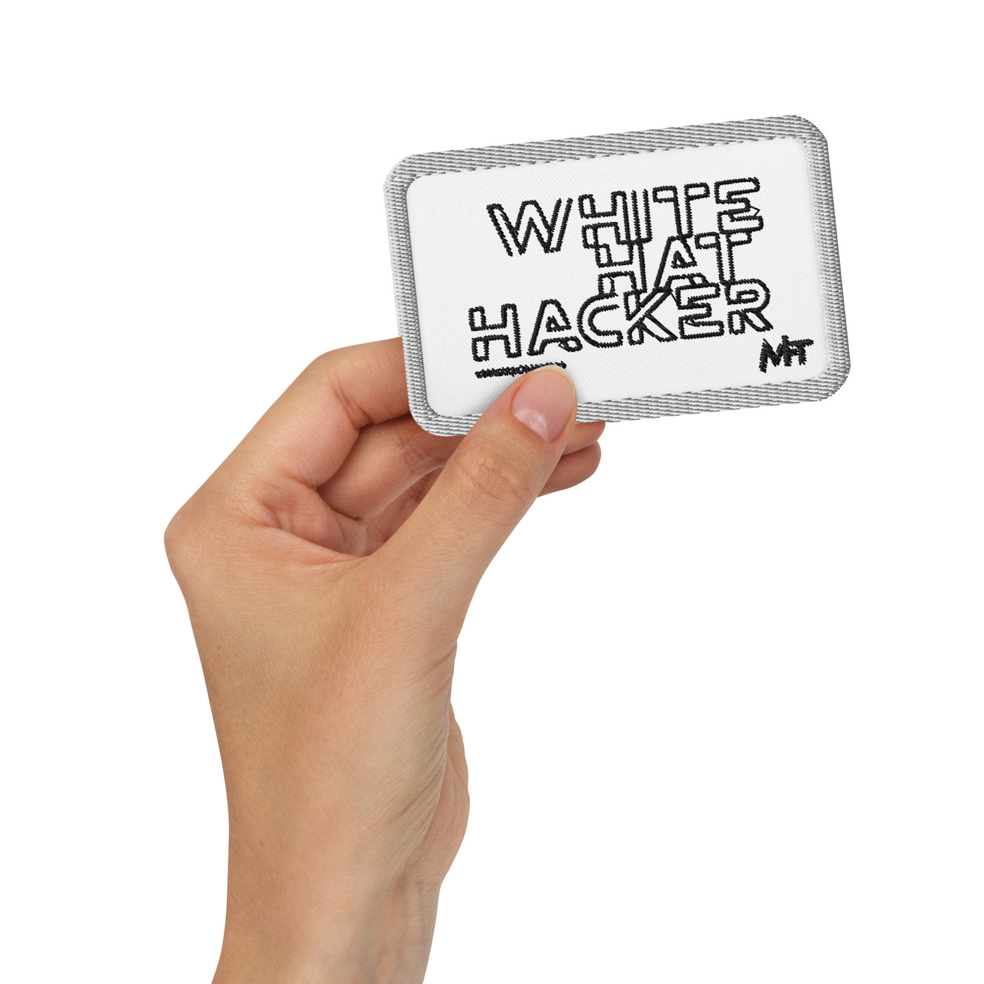 White Hat Hacker - Embroidered patches