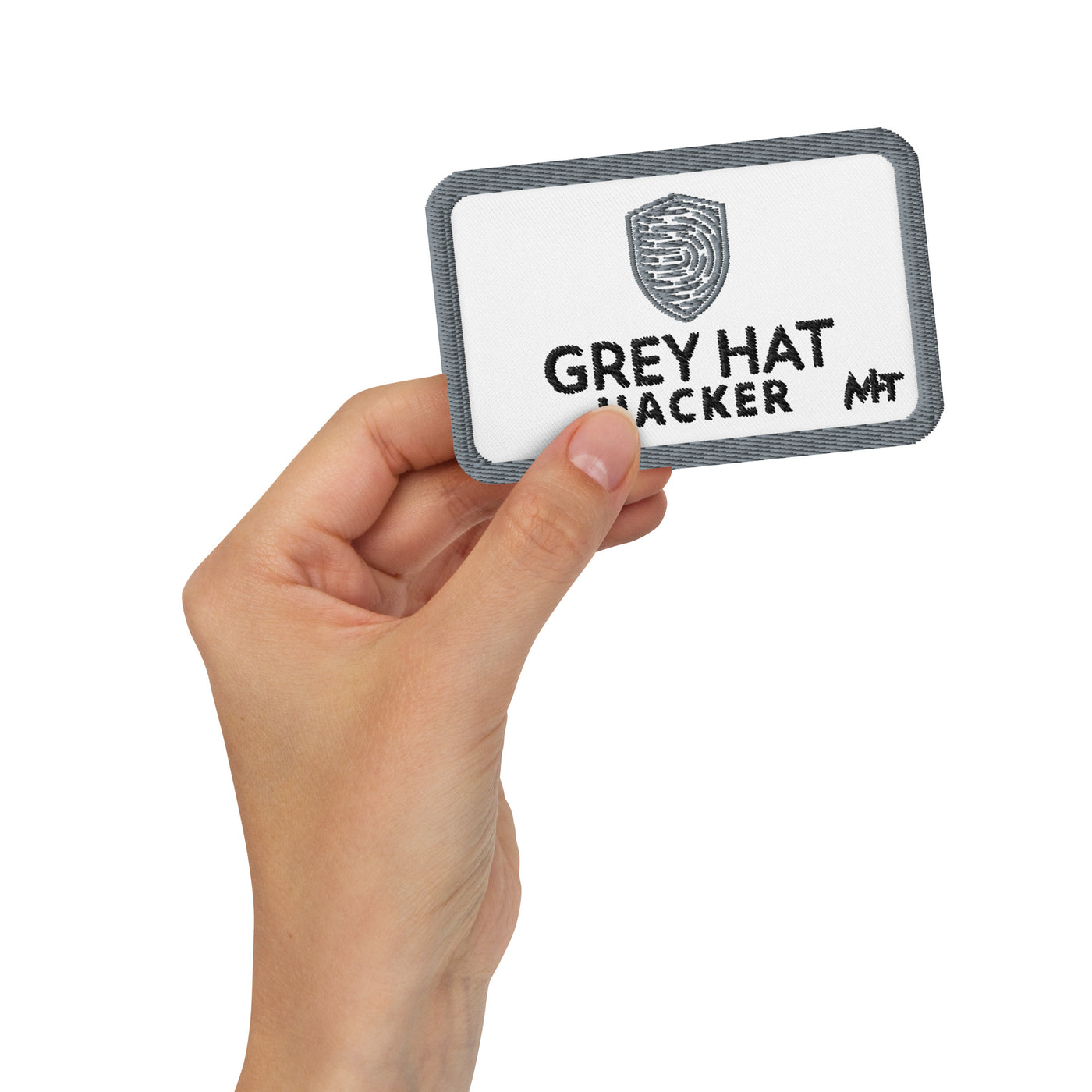 Grey Hat Hacker V1 - Embroidered patches