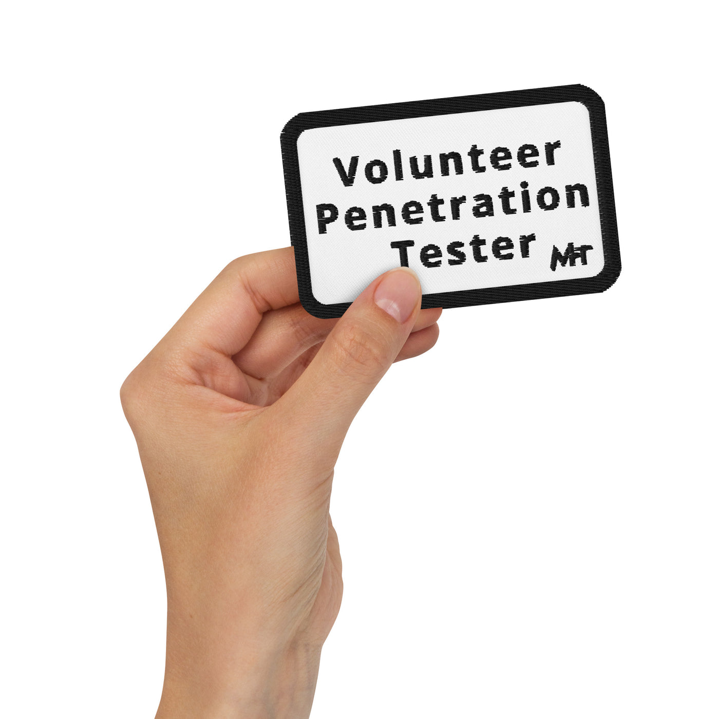 Volunteer Pentester - Embroidered patches