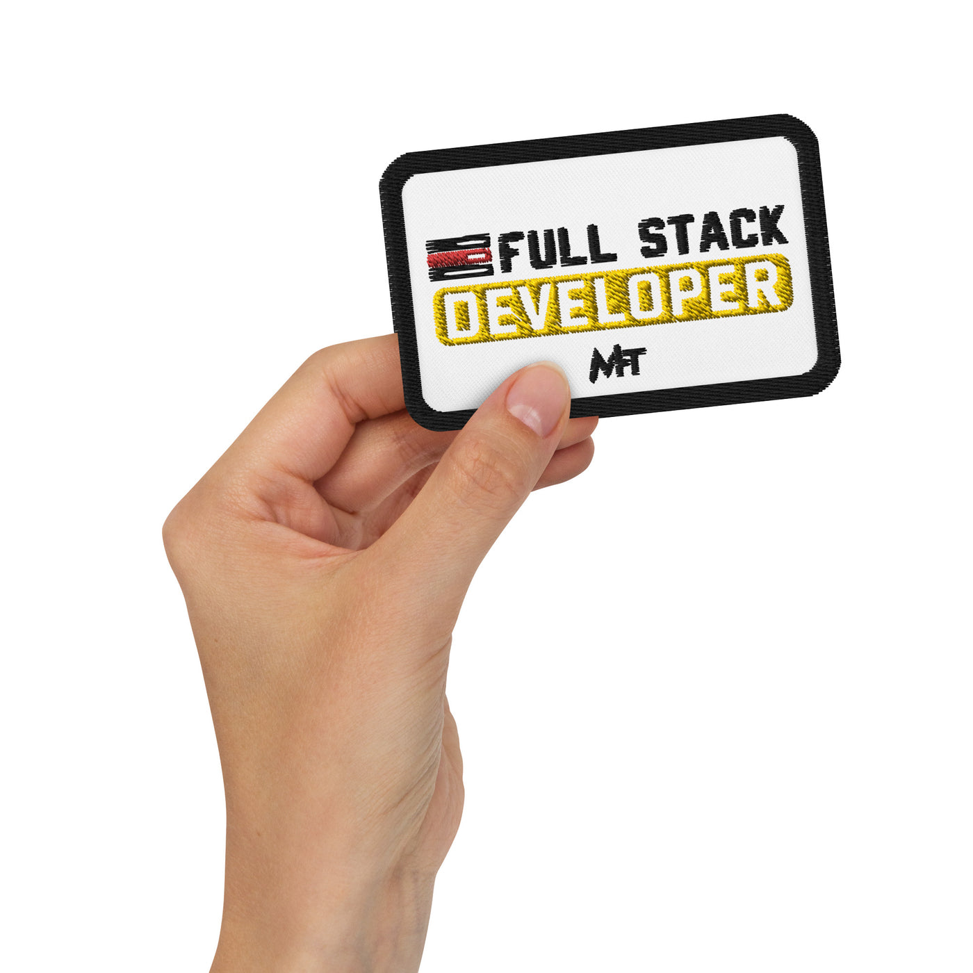 Full stack developer - Embroidered patches