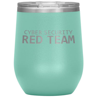 Cyber Security Red Team - Wine Tumbler by MyHackerTech