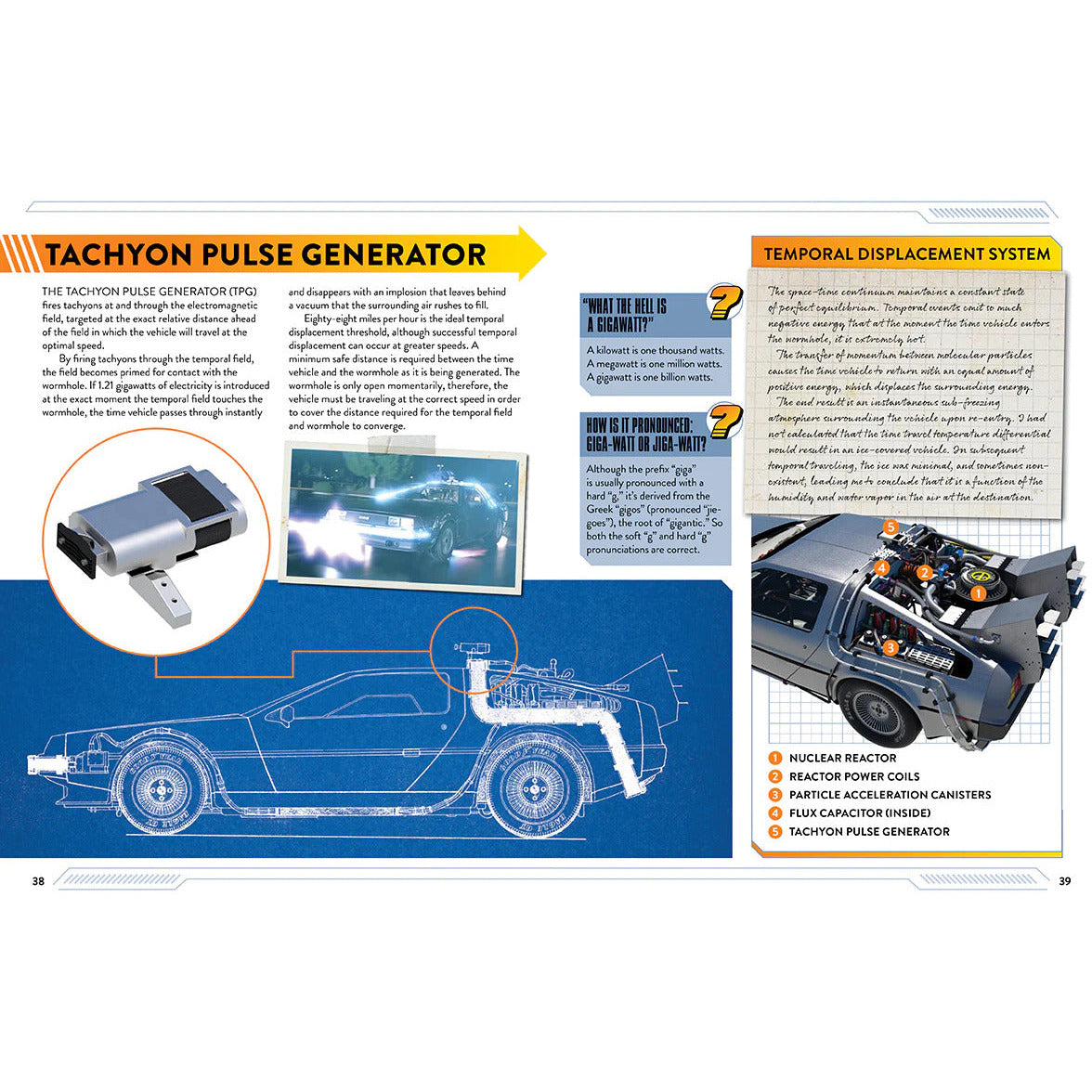 Back to the Future: DeLorean Time Machine: Doc Brown's Owner's Workshop Manual hardcover book by Bob Gale and Joe Walser by MyHackerTech