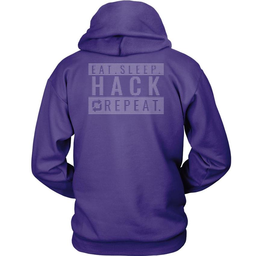 Eat sleep hack repeat v1- Unisex Hoodie by MyHackerTech
