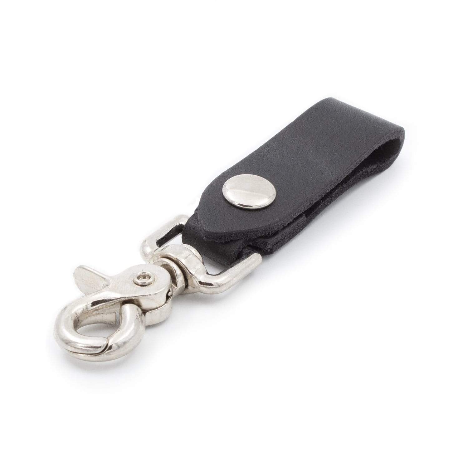full-grain-leather-keychain-made-in-usa-easy-open-hook-for-key ...