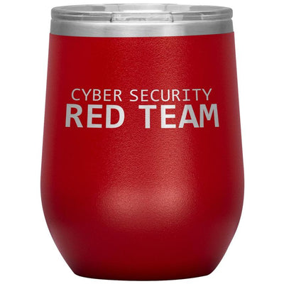Cyber Security Red Team - Wine Tumbler by MyHackerTech