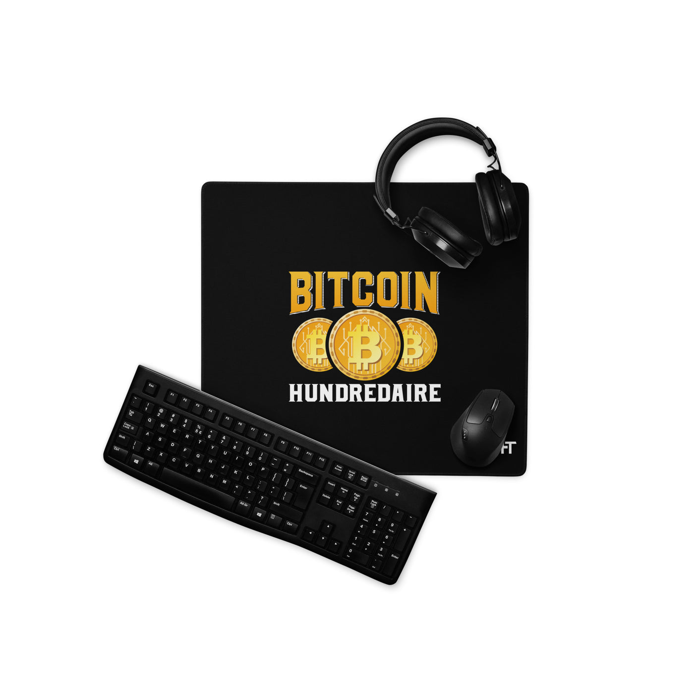 Bitcoin Hundredaire - Desk mat