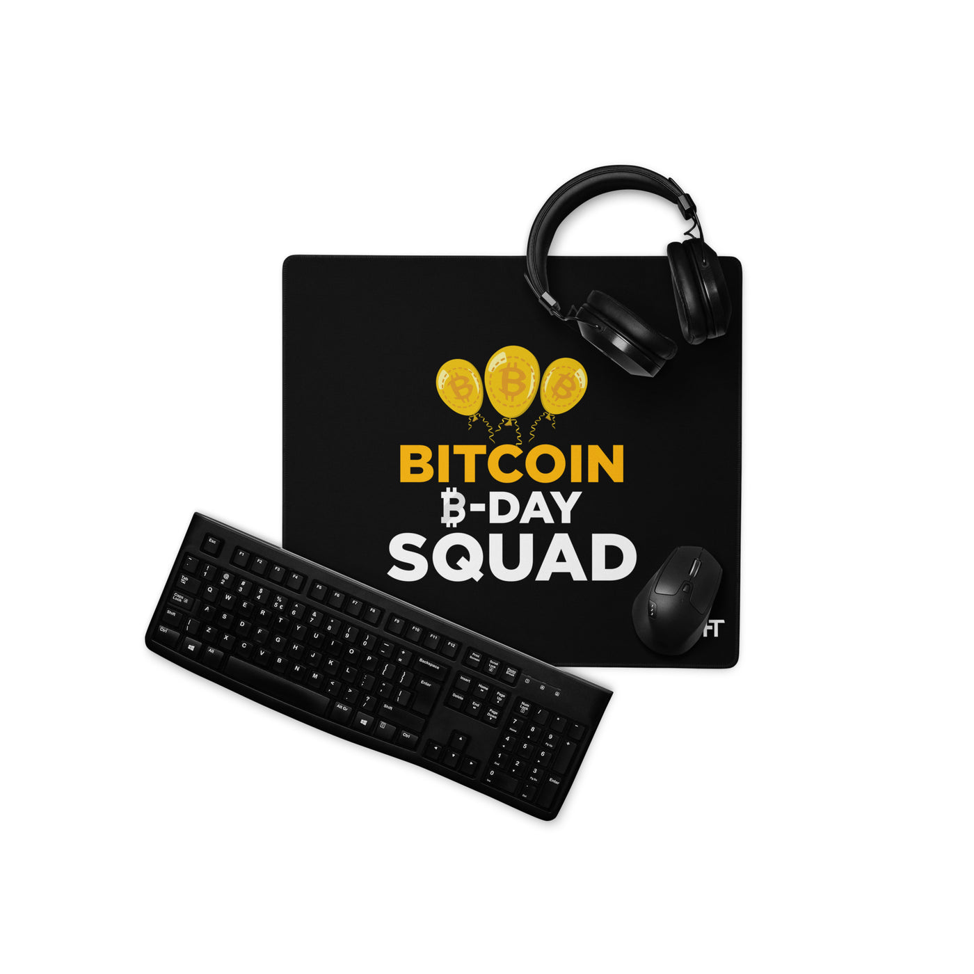 Bitcoin B-Day Squad - Desk Mat