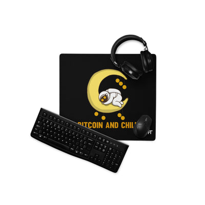 Bitcoin and Chill - Desk Mat