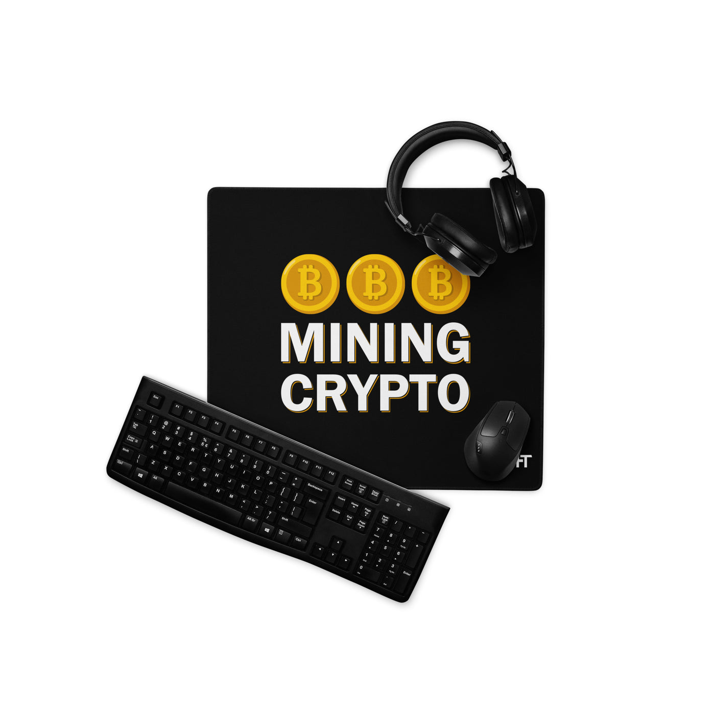Mining Crypto - Desk Mat
