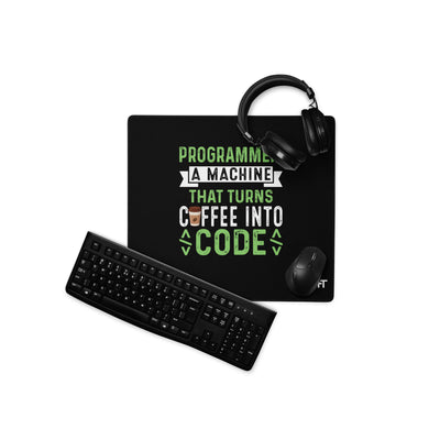 Programmer Def Green Desk Mat