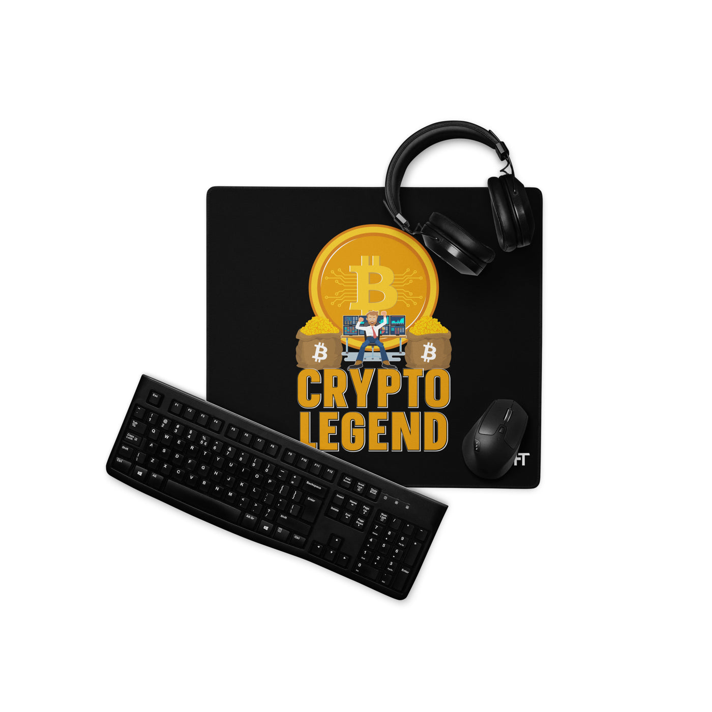 Bitcoin Legend - Desk Mat