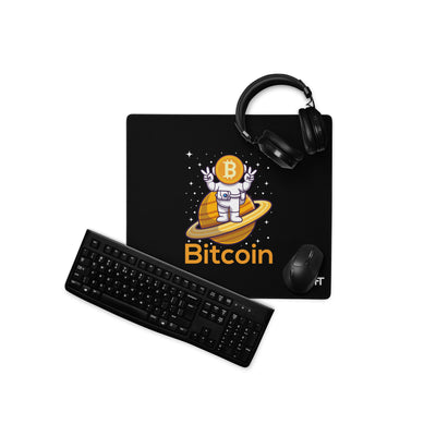 Bitcoin Satan Astronaut - Desk Mat