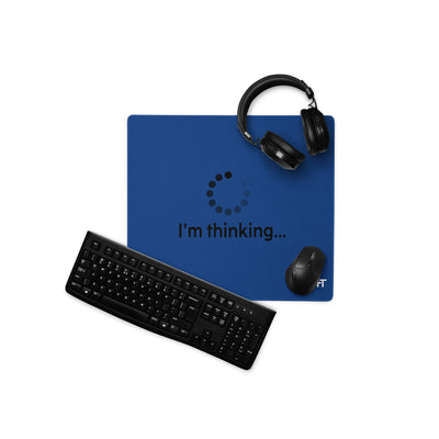 I am thinking - Desk Mat