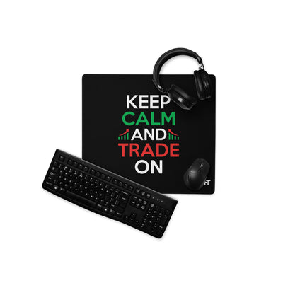 Keep Calm and Trade On - Desk Mat