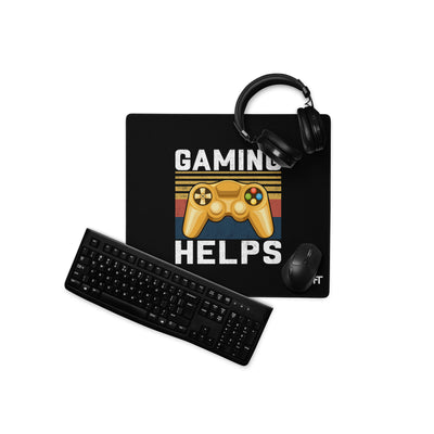 Gaming Helps - Desk Mat