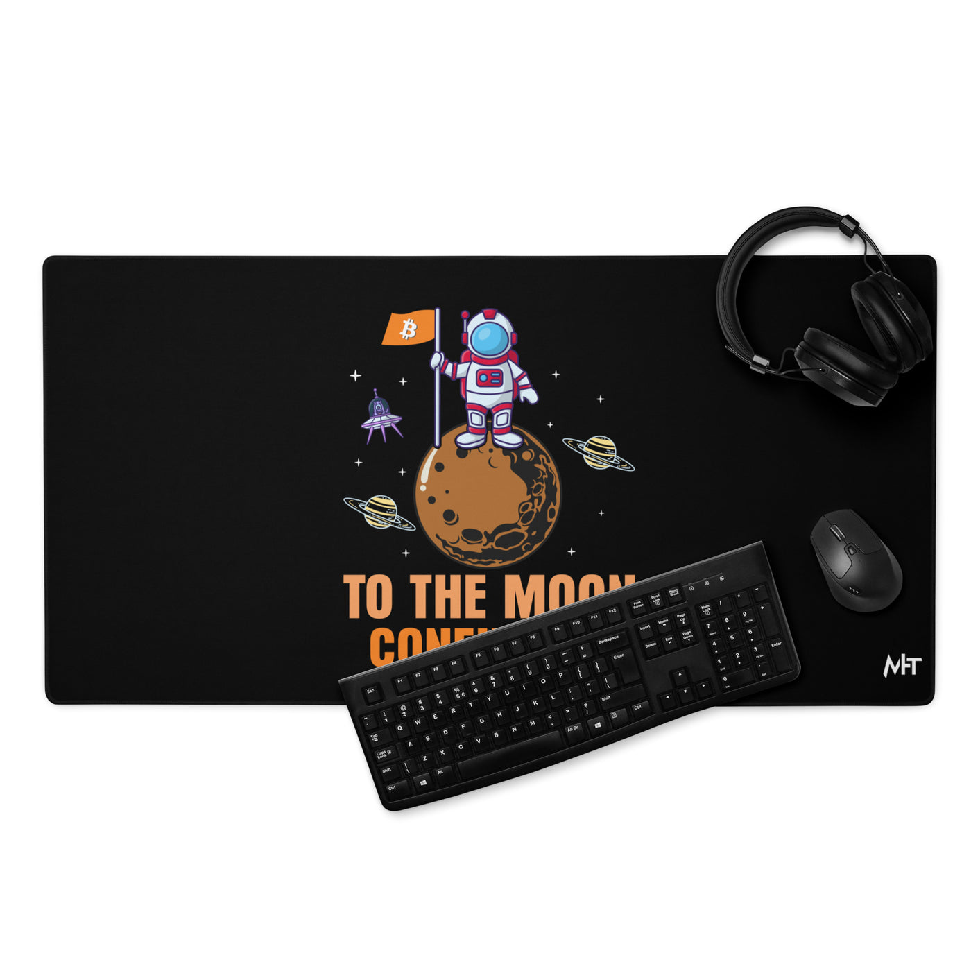 To The Moon Confirmed Desk Mat